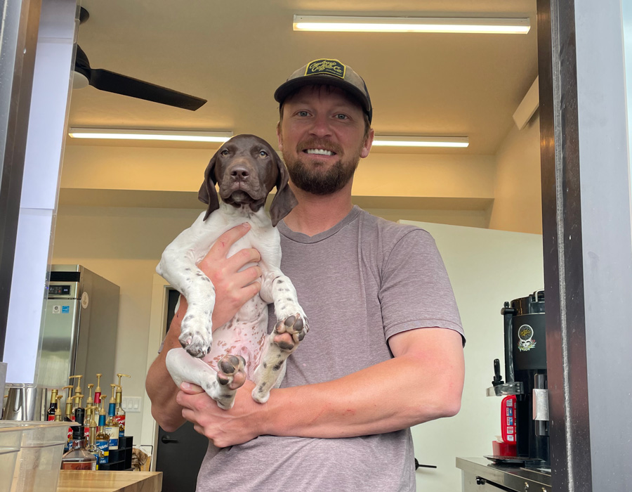 Pete MacIlwaine, Co-Owner of Cowboy Coffee Co.