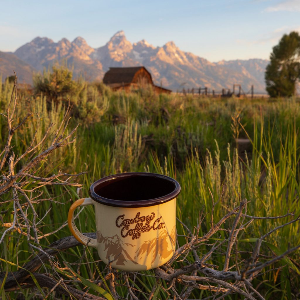 Enamelware Mug Cowboy Coffee   Mug En Scenic 1024x1024 