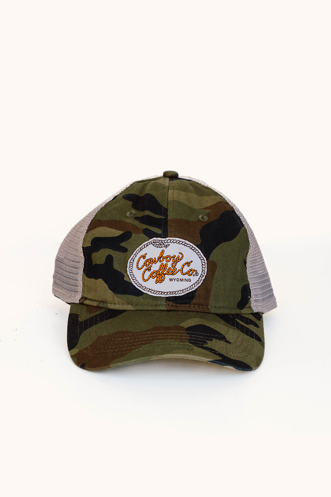 Lasso Patch Snapback Hat - Cowboy Coffee