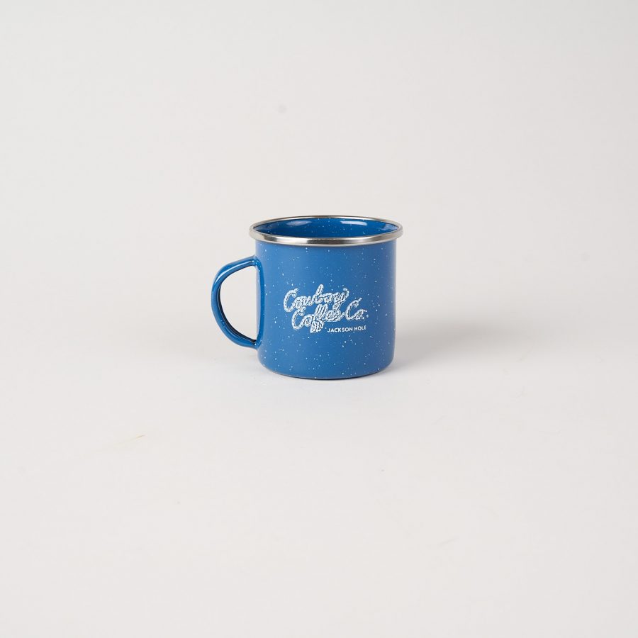Cowboy Coffee Tin Mug