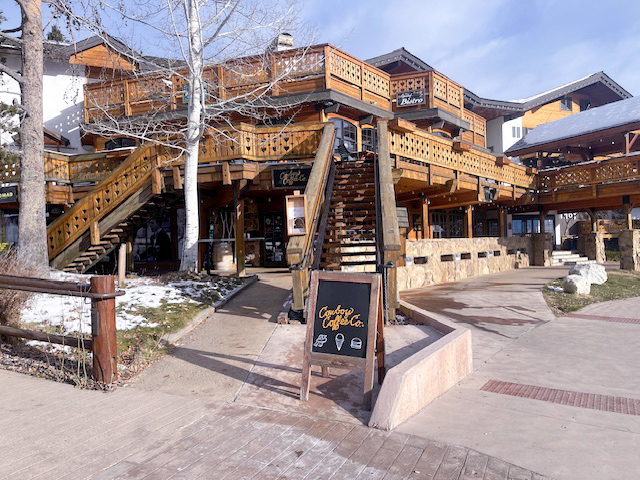 Cowboy Coffee Teton location, exterior