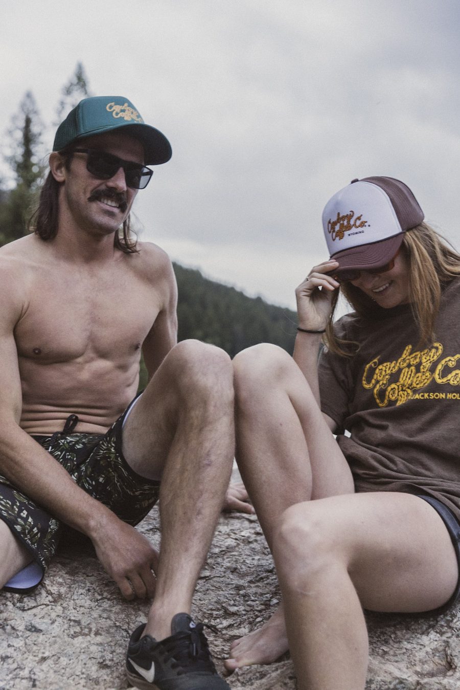Foam Trucker Hat - Brown - Image 7