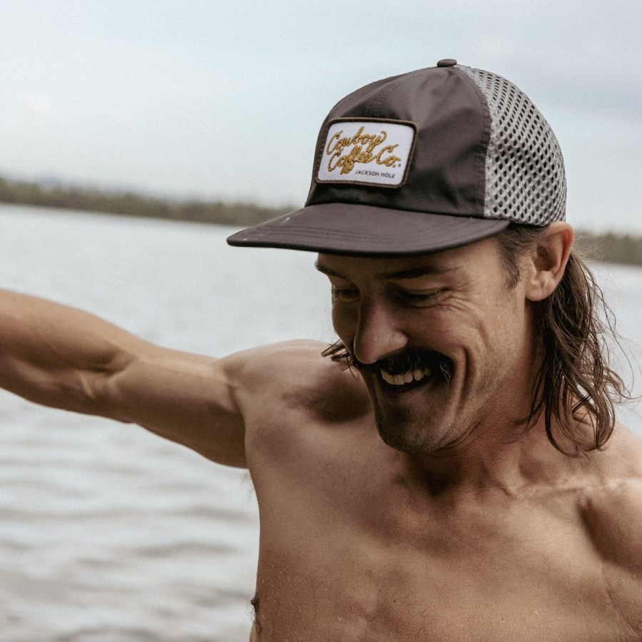 Flat Bill Net Hat
